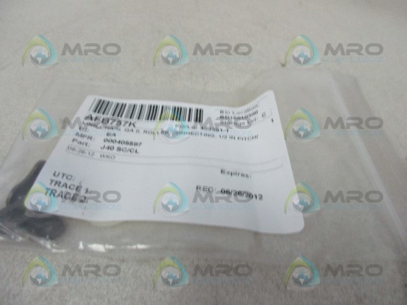 INDUSTRIAL MRO J40 SC/CL LINK CHAIN ROLLER CONNECTING * NEW IN FACTORY BAG *