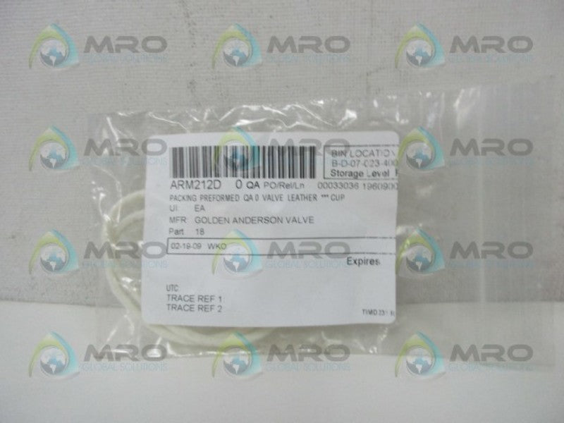 GOLDEN ANDERSON VALVE 18  NSMP