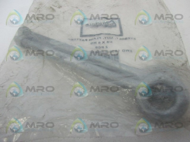 GIBRALTAR 3/8 X 6 HG TENSION ROD (PKG OF 2)  NSMP