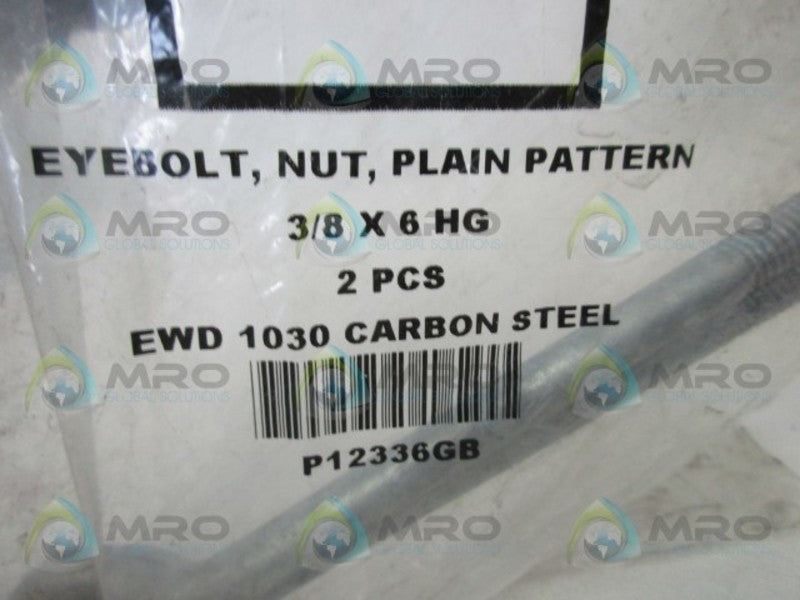 GIBRALTAR 3/8 X 6 HG TENSION ROD (PKG OF 2)  NSMP
