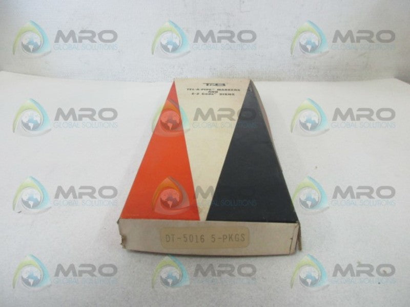 T&B DT-5016 TEL-A-PIPE MARKERS & E-Z CODE SIGNS  NSMP