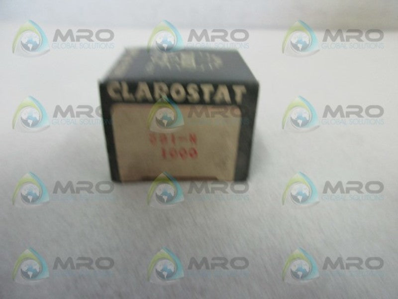 CLAROSTAT 381-N-1000 POTENTIOMETER  NSMP