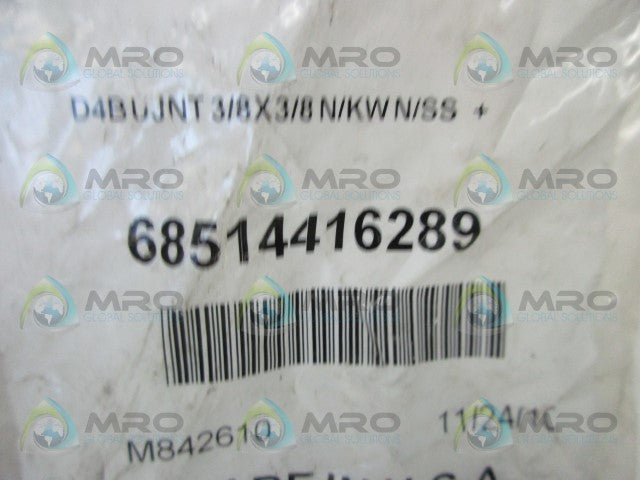 LOVEJOY 68514416289 D-4B U JOINT * NEW IN FACTORY BAG *