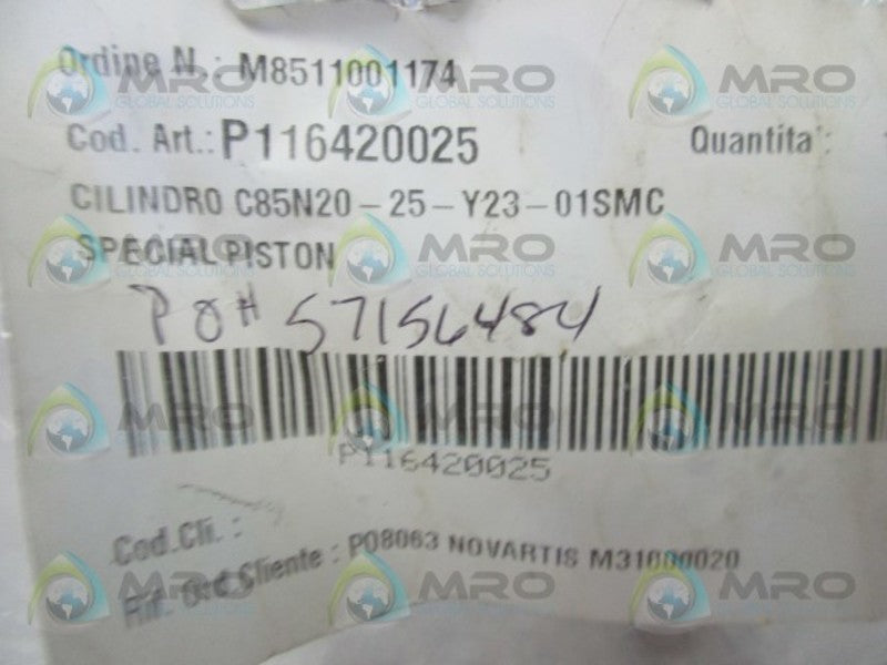 SMC C85N20-25-Y2301 CYLINDER  NSMP