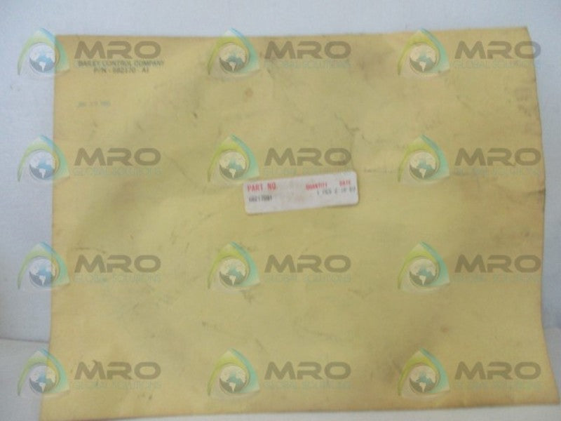 BAILEY CONTROL 682170A1 DIAPHRAM  NSMP
