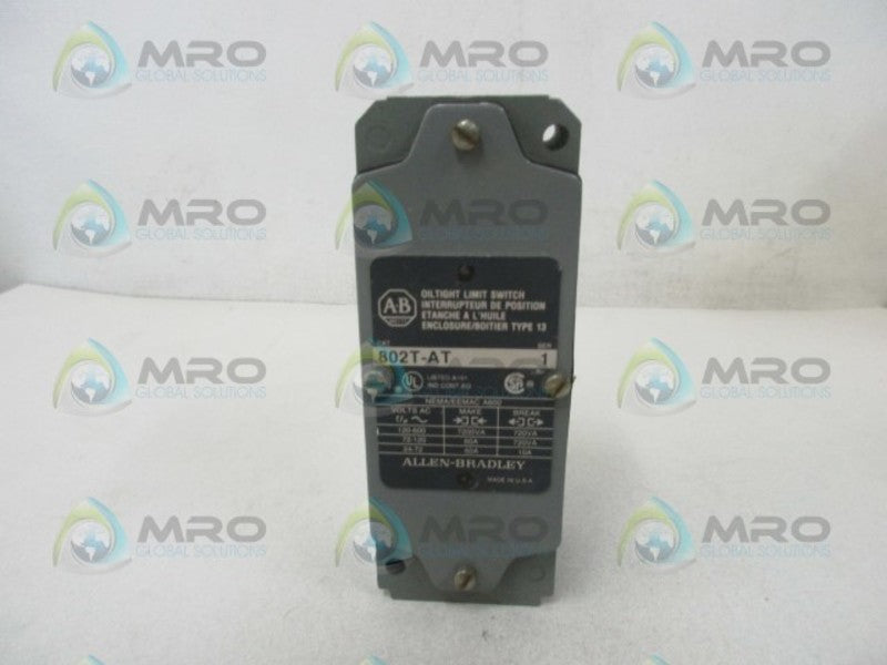 INDUSTRIAL SPARE PART 802T-AT SER. 1 (AS PICTURED) UNMP