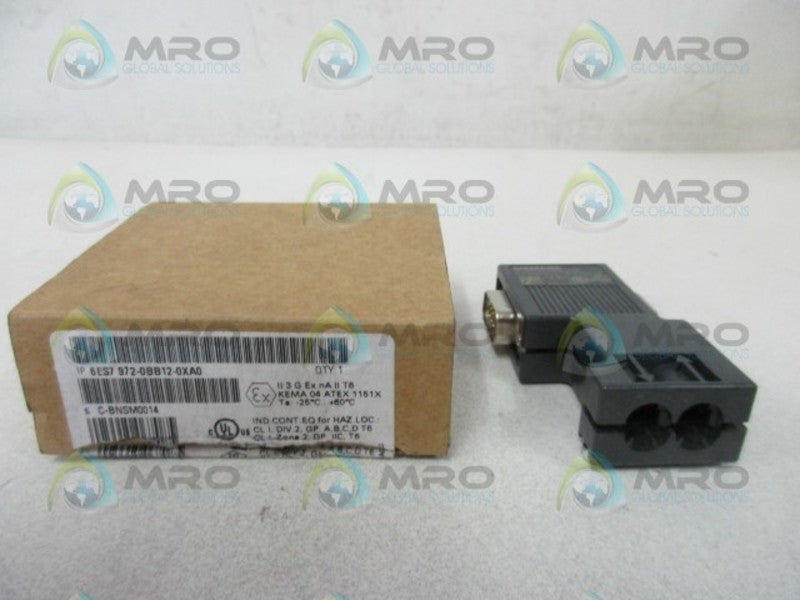 SIEMENS 6ES7-972-0BB12-0XA0 CONNECTOR PROFIBUS  NSMP