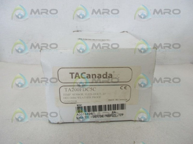 TACANADA TA200FDC5C TEMP  SENSOR FLEX DUCT  NSMP