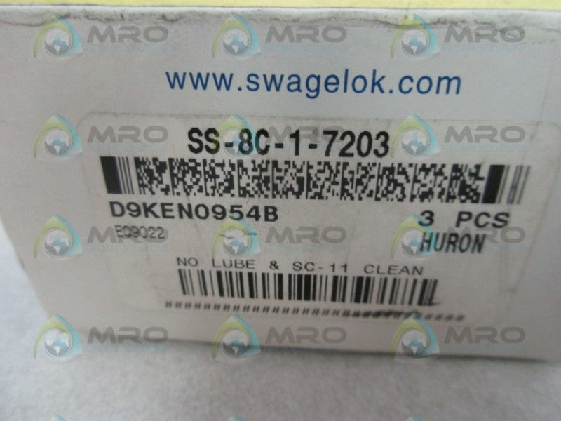 SWAGELOK SS-8C-1-7203 POPPET CHECK VALVE  NSMP