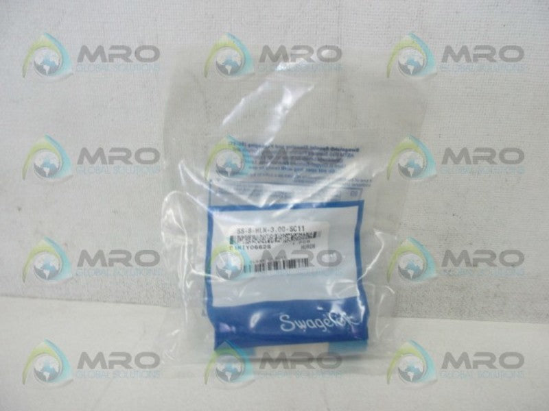 SWAGELOK SS-8-HLN-3.00-SC11 MNPT HEX NIPPLE 1/2"  * NEW IN FACTORY BAG *