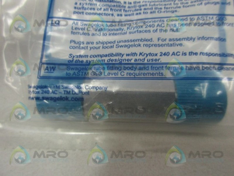 SWAGELOK SS-8-HLN-3.00-SC11 MNPT HEX NIPPLE 1/2"  * NEW IN FACTORY BAG *