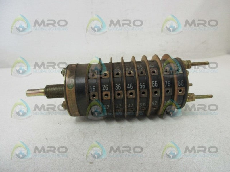 ELECTROSWITCH 31708LA POSITION CONTROL ROTARY SWITCH  NSMP