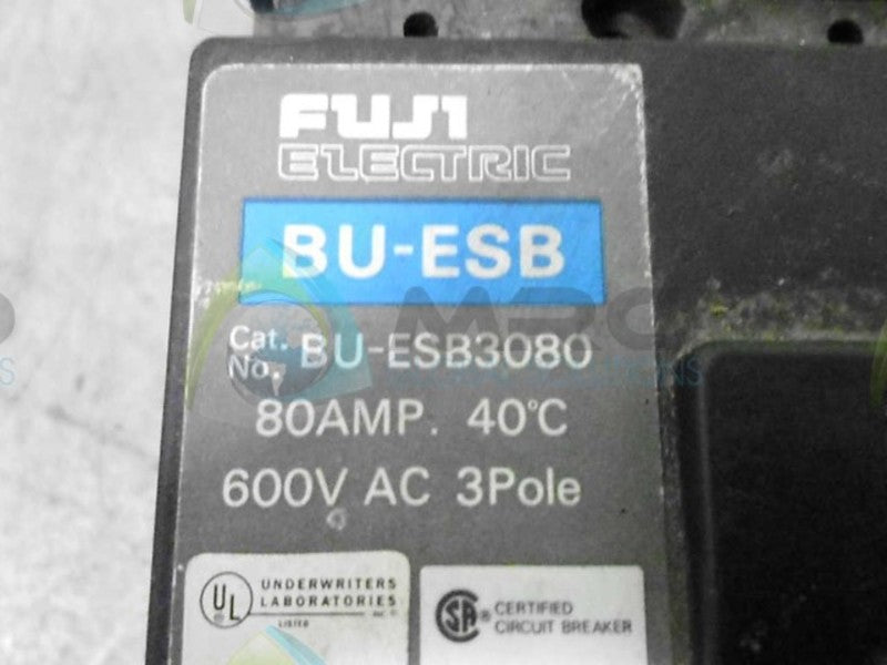 FUJI BU-ESB3070 80 AMP BREAKER * USED *