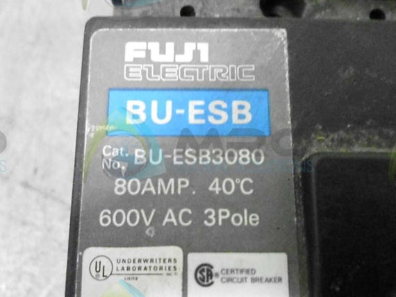 FUJI BU-ESB3070 80 AMP BREAKER * USED *