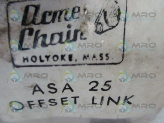 ACME CHAIN ASA25 CONNECTING LINK * NEW IN FACTORY BAG *