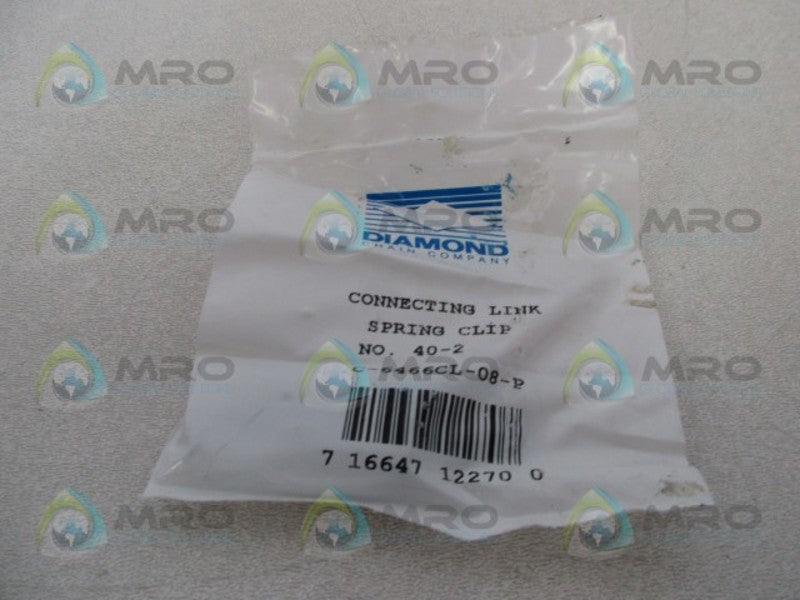 DIAMOND CHAIN C-6466CL-08-P CONNECTION LINK 1/2IN * NEW IN FACTORY BAG *