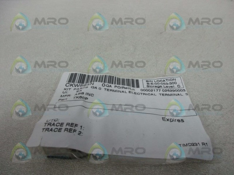 BOLTSWITCH TK60P TERMINAL KIT * NEW IN FACTORY BAG *