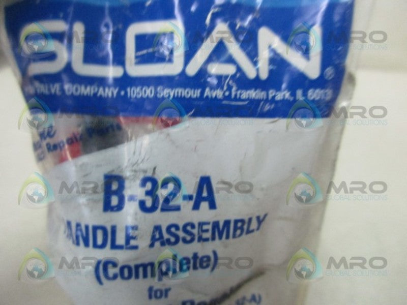 SLOAN B-32-A HANDLE ASSEMBLY * NEW IN FACTORY BAG *