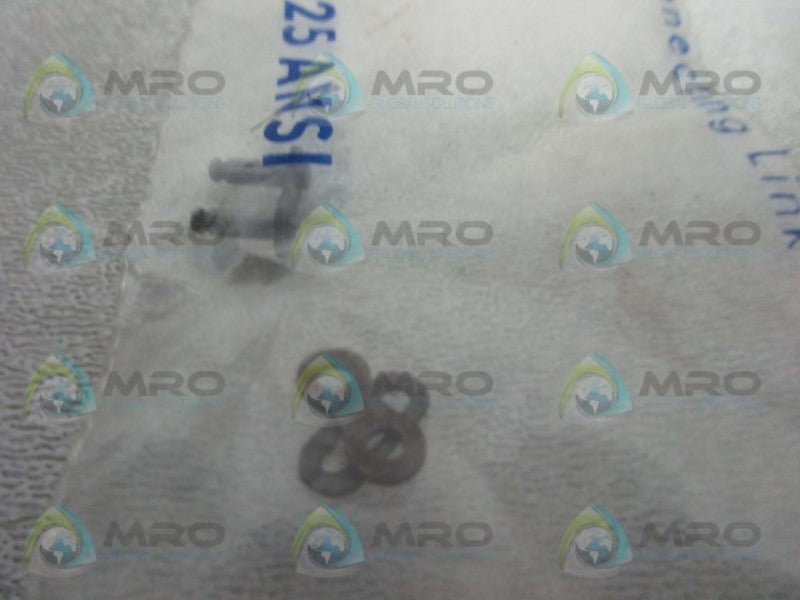 INDUSTRIAL MRO 25ANSI CONNECTING LINK * NEW IN FACTORY BAG *