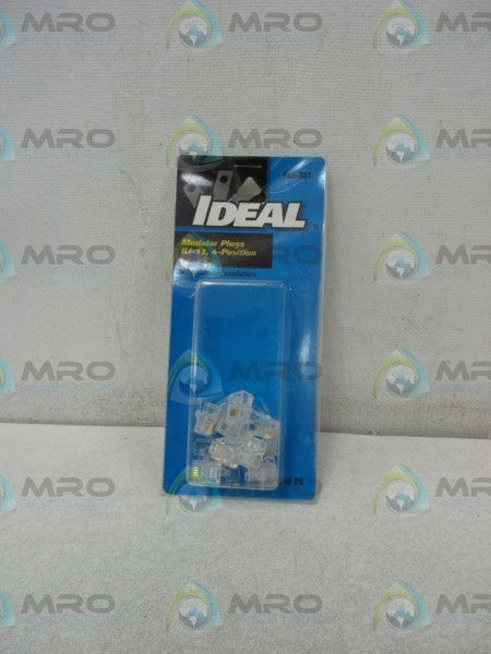 IDEAL 85-351 MODULAR PLUG (PK OF 17) * NEW IN ORIGINAL PACKAGE *