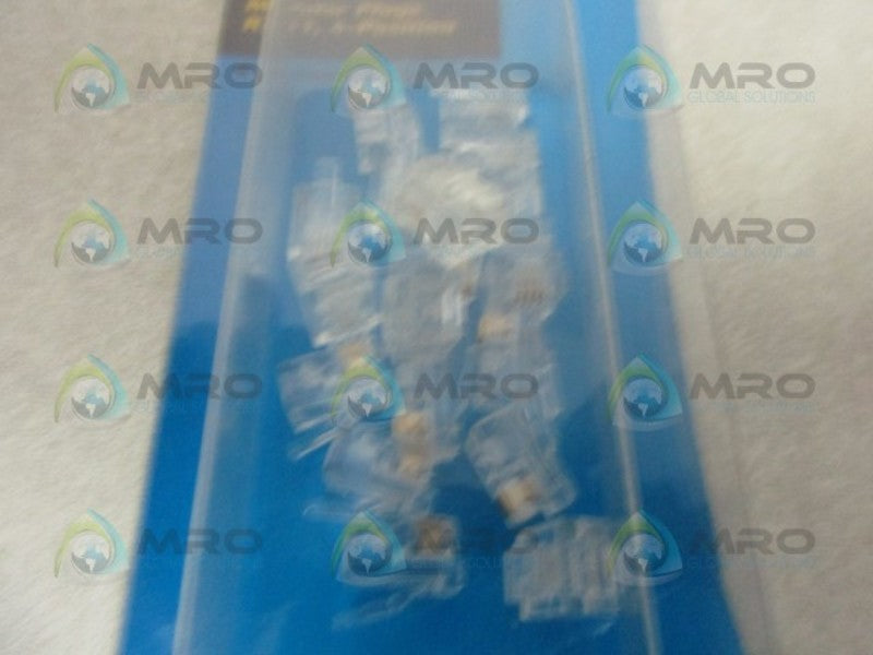 IDEAL 85-351 MODULAR PLUG (PK OF 17) * NEW IN ORIGINAL PACKAGE *