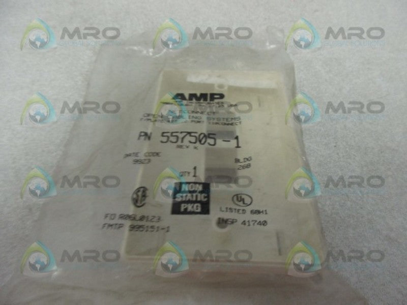 AMP 557505-1 FACEPLATE KIT * NEW IN FACTORY BAG *