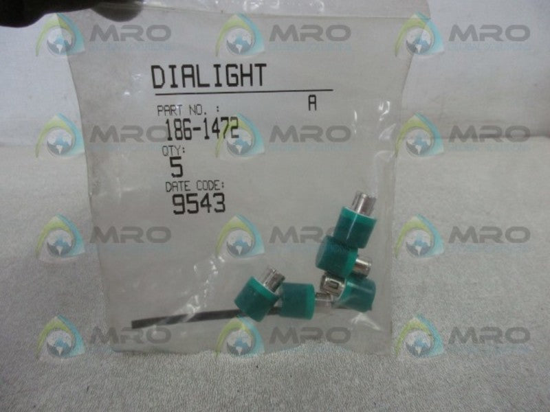 DIALIGHT 186-1472 SWITCH CAP (PK OF 5) * NEW IN FACTORY BAG *