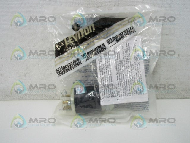 LEVITON 165-ML3-00P PLUG 15AMP * NEW IN FACTORY BAG *