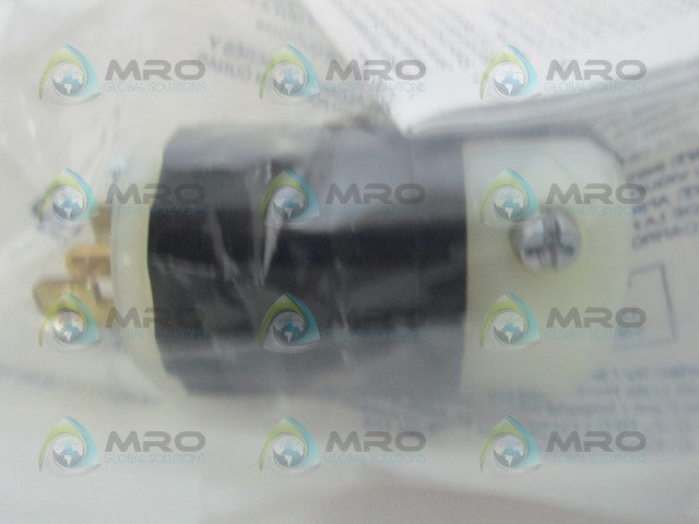 LEVITON 165-ML3-00P PLUG 15AMP * NEW IN FACTORY BAG *