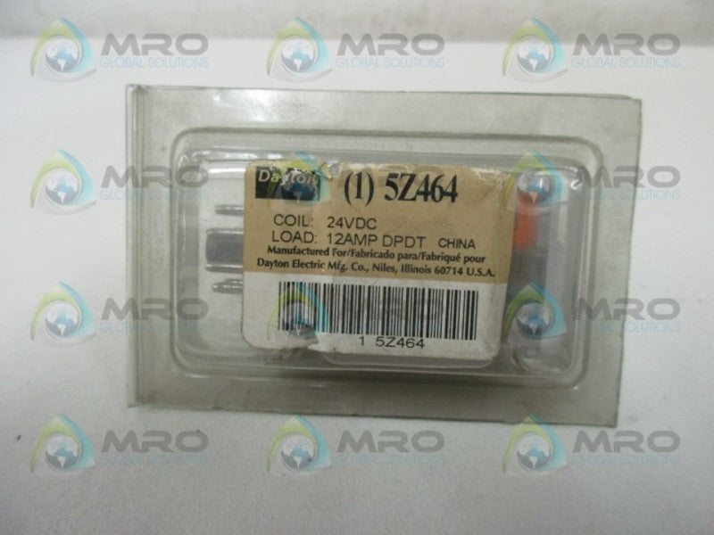 DAYTON 5Z464 RELAY * NEW IN ORIGINAL PACKAGE *