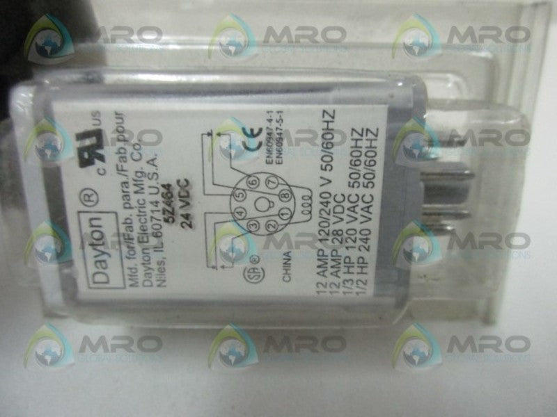DAYTON 5Z464 RELAY * NEW IN ORIGINAL PACKAGE *