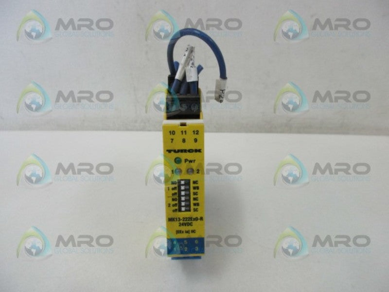 TURCK MK13-222EX0-R AMPLIFIER INTRINSIALLY SAFE ISOLATING SWITCH *USED*