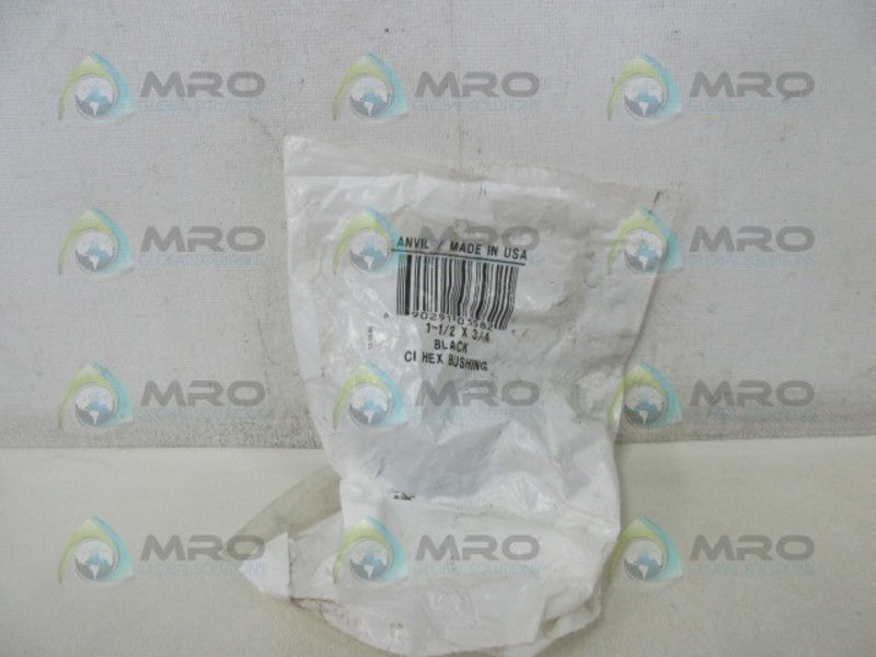 ANVIL 1-1/2X3/4 HEX BUSHING * NEW IN FACTORY BAG *