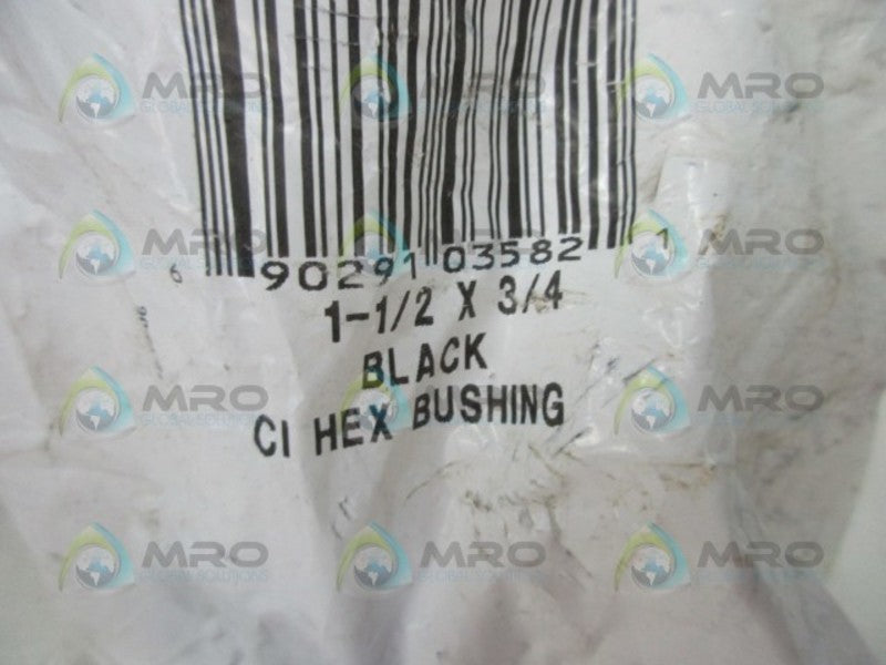 ANVIL 1-1/2X3/4 HEX BUSHING * NEW IN FACTORY BAG *
