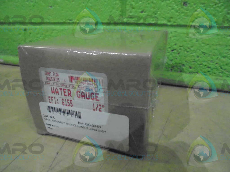 ERNST FLOW INDUSTRIES V170 GAGE * FACTORY SEAL *