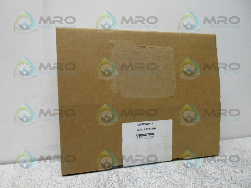 GENERAL ELECTRIC IC697PWR710 POWER SUPPLY MODULE * FACTORY SEALED *