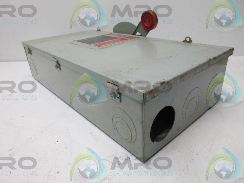 CUTLER HAMMER DH363FGK SAFETY SWITCH *USED*