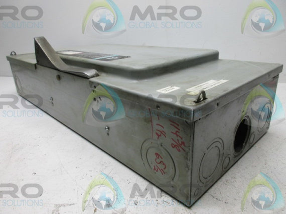 SIEMENS F354 ENCLOSED SWITCH 200A  UNMP