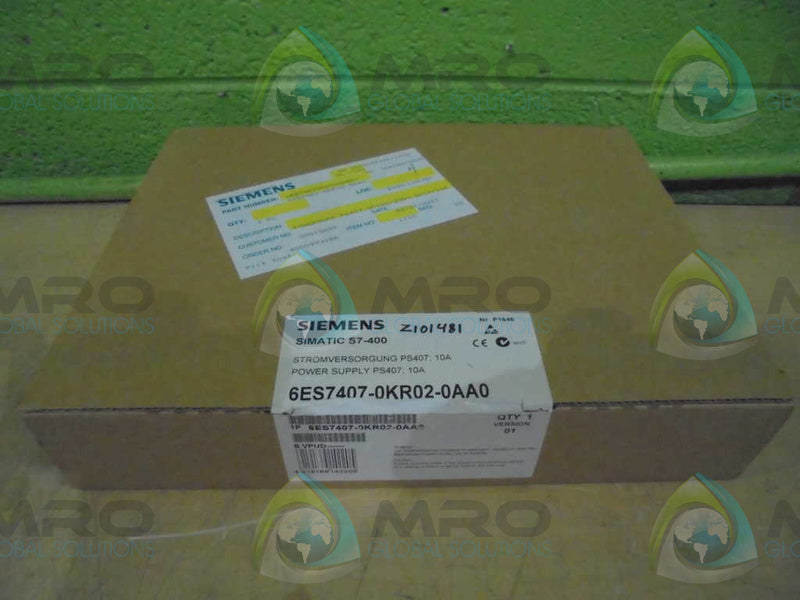 SIEMENS SIMATIC S7-400 6ES7407-0KR02-0AA0 * FACTORY SEAL *