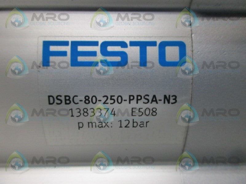 FESTO DSBC-80-250-PPSA-N3 CYLINDER  NSNP