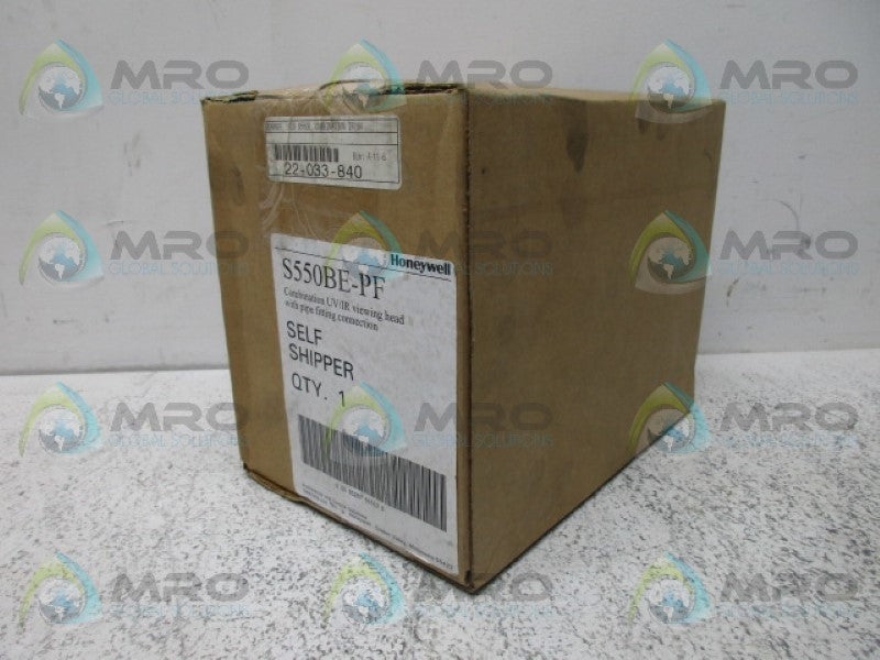 HONEYWELL S550BE-PF UV/IR VIEWING HEAD * FACTORY SEALED *