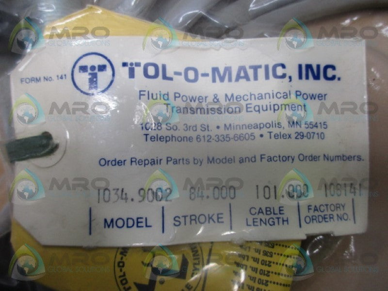 TOL-O-MATIC 1034-9002 BRAKE REPAIR KIT * NEW IN ORIGINAL PACKAGE *