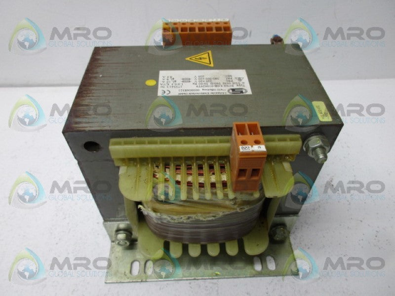 J.SCHNEIDER ELEKTROTECHNIK ECES3.0B-910629T9 TRANSFORMER  UNMP
