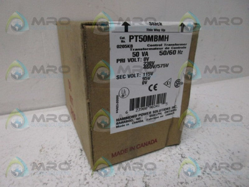 HAMMOND PT50MBMH TRANSFORMER * FACTORY SEALED *
