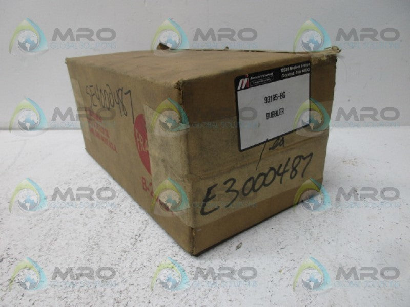MERIAM INSTRUMENT 931R5-BG BUBBLER * FACTORY SEALED *