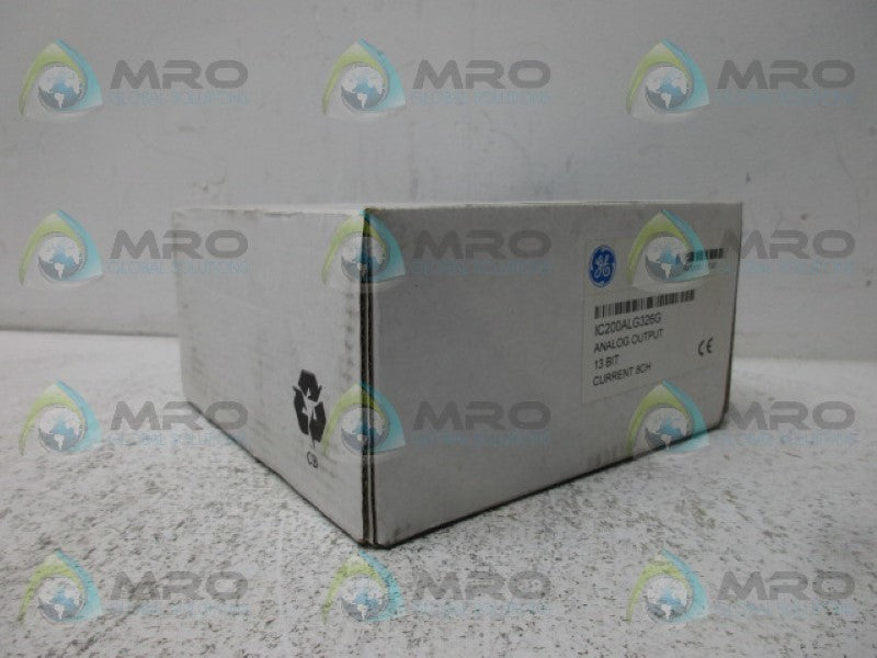 GENERAL ELECTRIC IC200ALG326G ANALOG OUTPUT * FACTORY SEALED *