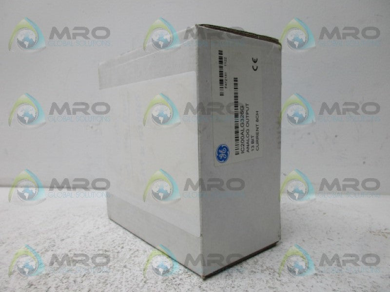 GENERAL ELECTRIC IC200ALG326G ANALOG OUTPUT * FACTORY SEALED *