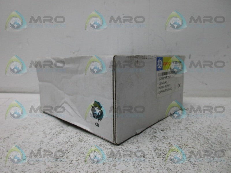 GE FANUC IC200PWR102F POWER SUPPLY 120/240VAC * FACTORY SEALED *