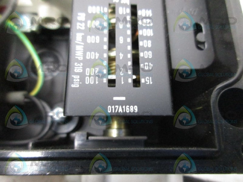 DANFOSS TYPE RT116 PRESSURE CONTROL  UNMP