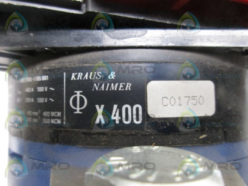KRAUS&NAIMER X400C01750 ROTARY SWITCH  NSNP